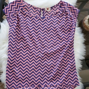 One Clothing Women's Top with Slit in Back